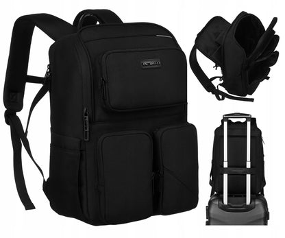 Peterson miesto kuprinė PTN-63106-6388 BLACK, juoda