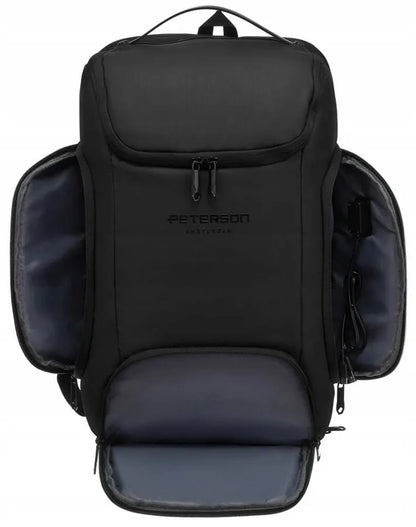 Peterson PTN 2305 juoda kuprinė nešiojamajam kompiuteriui