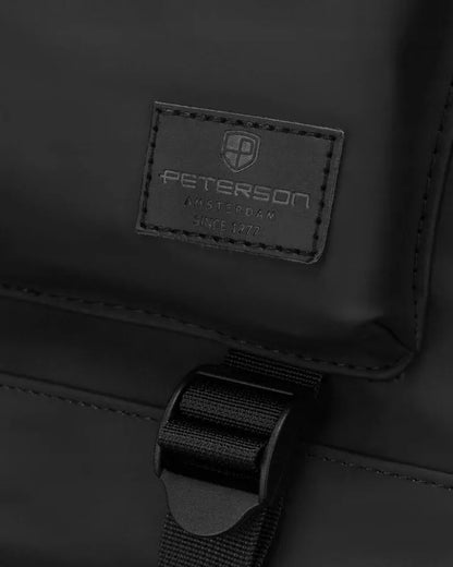 Peterson PTN NAIROBI juoda „roll-top“ kuprinė