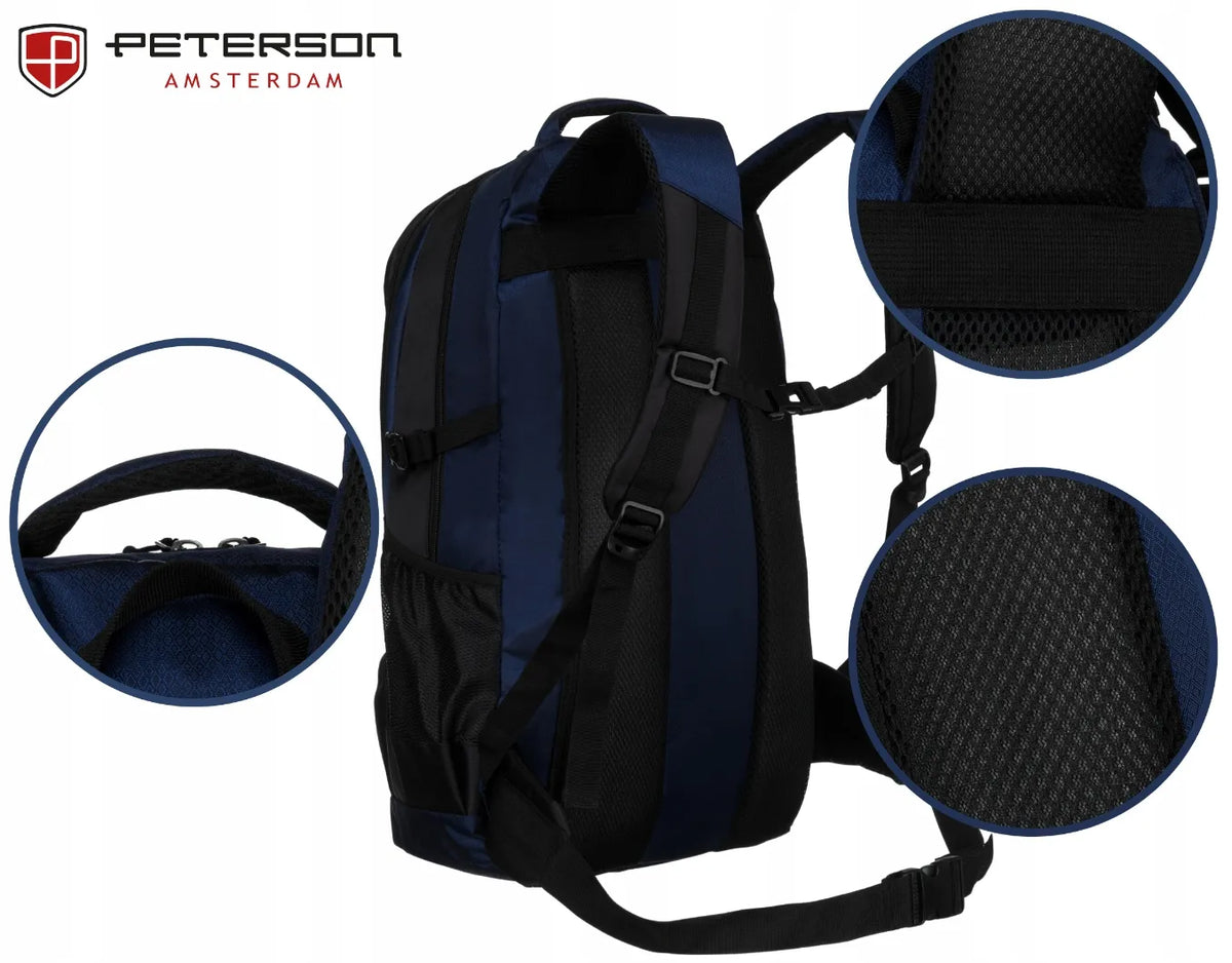 Peterson turistinė kuprinė PTN PWY-01-6249 NAVY, 41–60 l, mėlyna