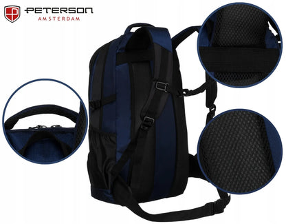 Peterson turistinė kuprinė PTN PWY-01-6249 NAVY, 41–60 l, mėlyna