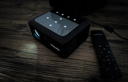 „Philips“ mini projektorius N-110, 720p, juodas