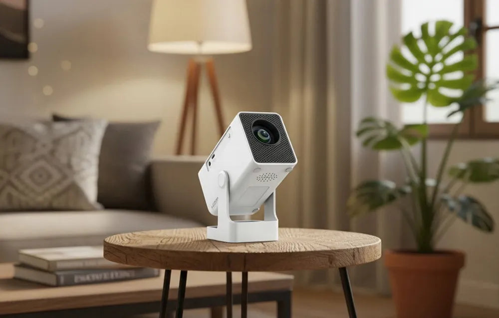 „Philips“ mini projektorius N-140, 720p, baltas