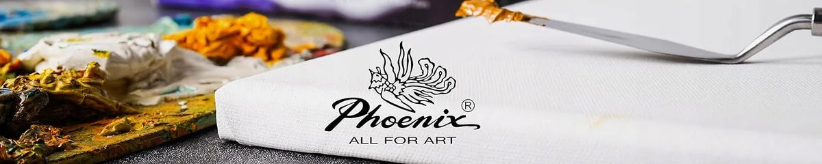 „Phoenix“ akrilinių dažų rinkinys, 18 spalvų, 18 × 59 ml, dailės darbams ir dovanai