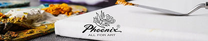 „Phoenix“ akrilinių dažų rinkinys, 18 spalvų, 18 × 59 ml, dailės darbams ir dovanai