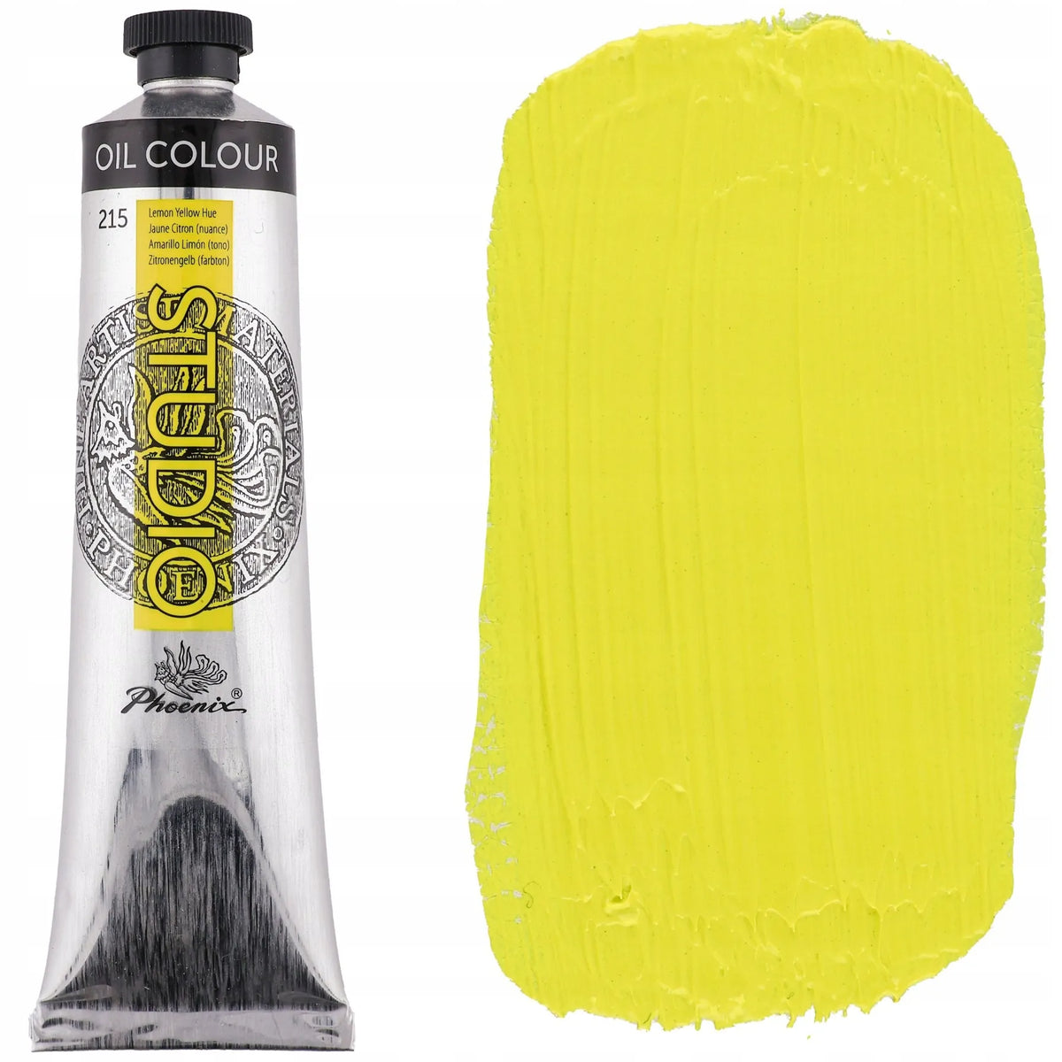 „Phoenix STUDIO“ aliejinių dažų rinkinys, 6 aliumininės tūbelės po 120 ml