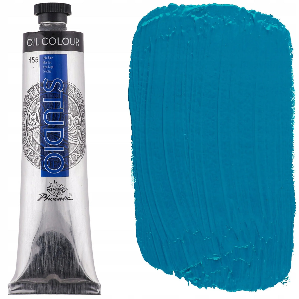 „Phoenix STUDIO“ aliejinių dažų rinkinys, 6 aliumininės tūbelės po 120 ml