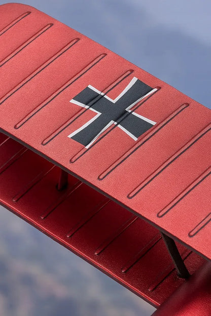 Piececool metalinė 3D dėlionė – lėktuvo „Czerwony Baron“ modelis, dovana