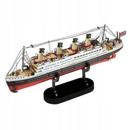 Piececool metalinė 3D dėlionė „Titanic“ – laivo modelis, 226 detalės