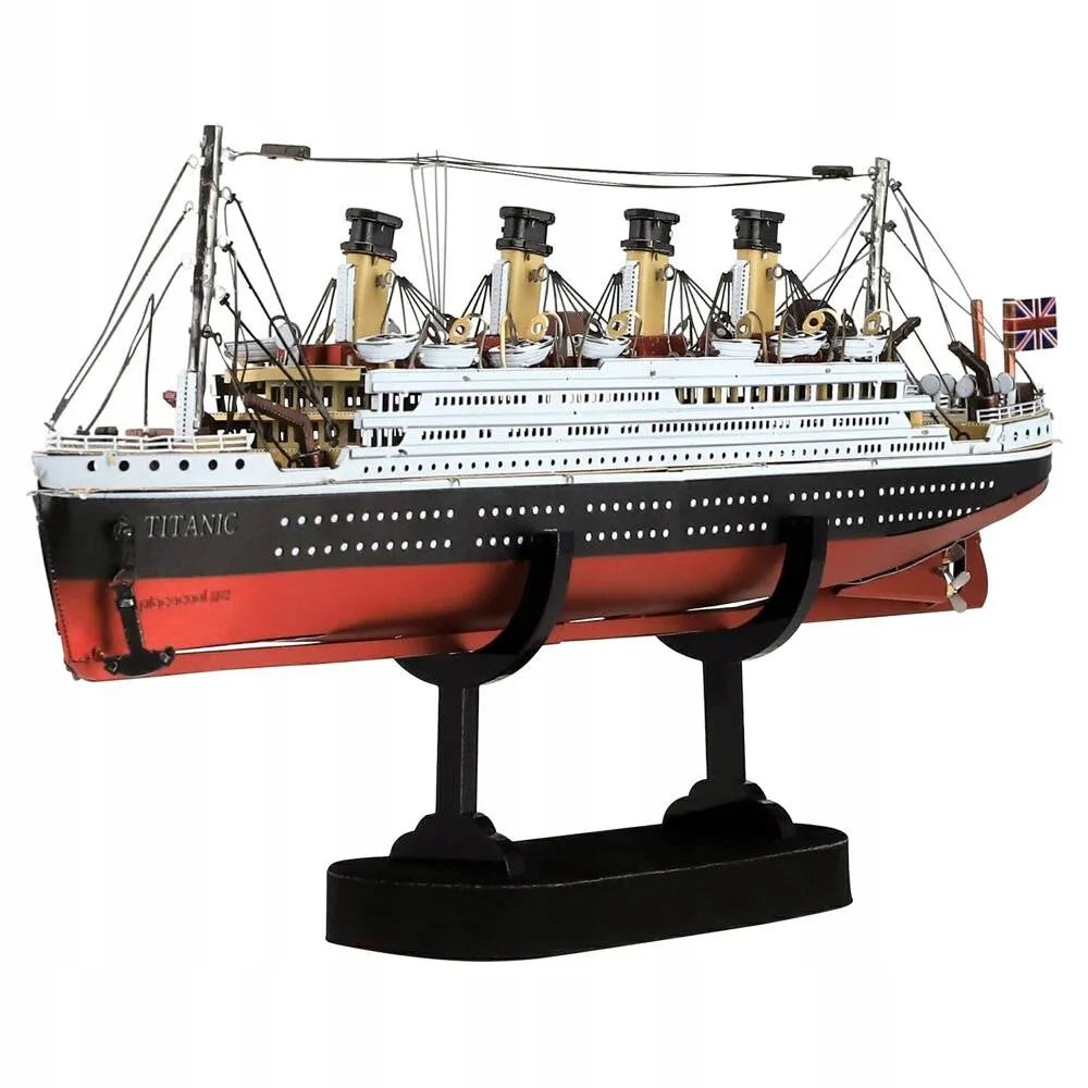 Piececool metalinė 3D dėlionė „Titanic“ – laivo modelis, 226 detalės