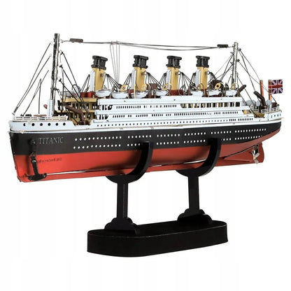 Piececool metalinė 3D dėlionė „Titanic“ – laivo modelis, 226 detalės