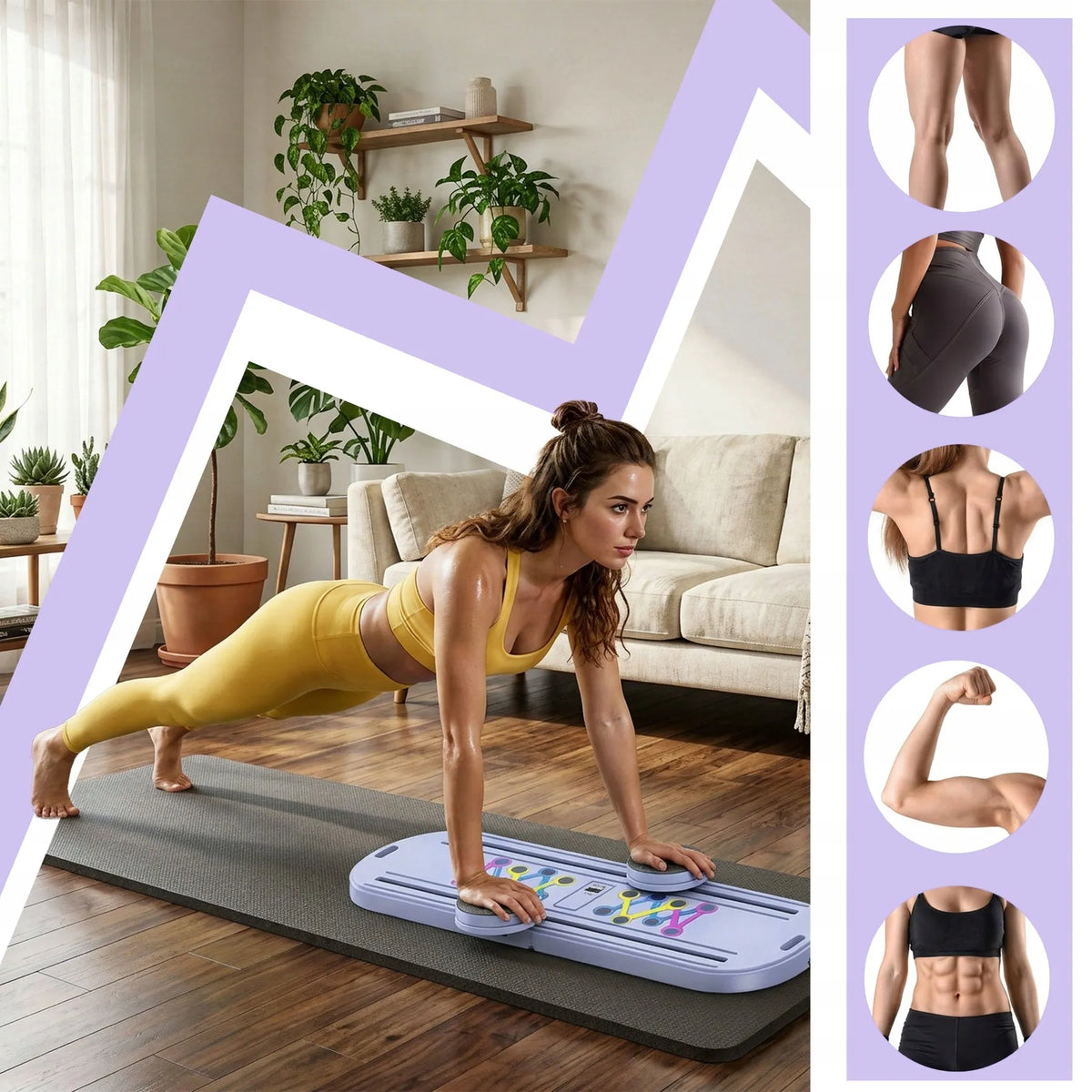 PILATES REFORMER DAUGIAFUNKCĖ 18 viename PRATIMŲ LENTA – PILATESO RINKINYS