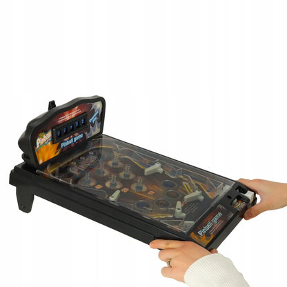 Pinball Flipper įgūdžių žaidimas – stalas su šviesomis ir muzika