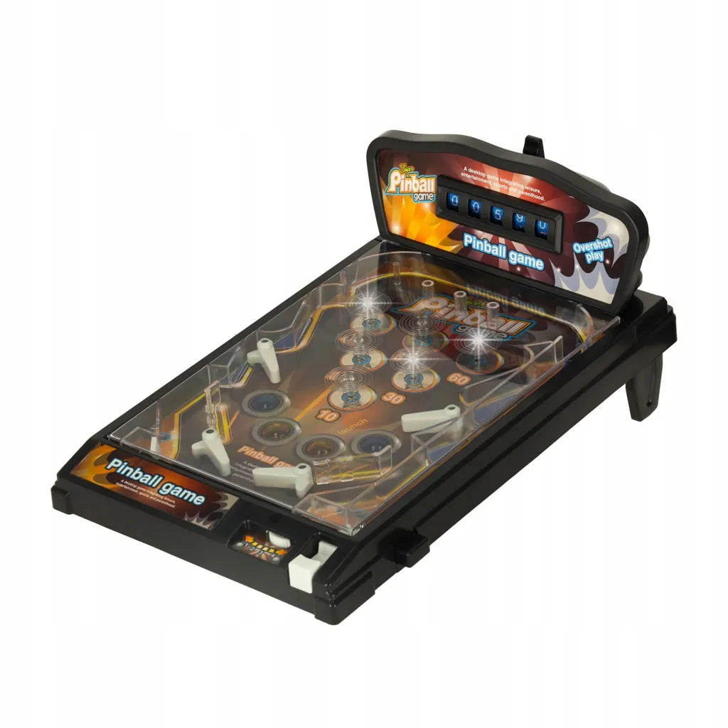 Pinball Flipper įgūdžių žaidimas – stalas su šviesomis ir muzika