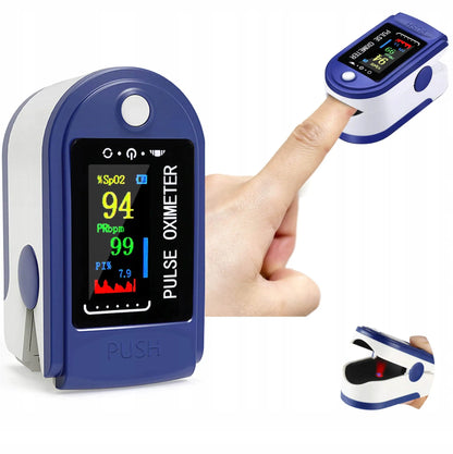 Pirštinis pulsoksimetras Lewer OLED, pulso matuoklis