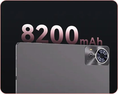 Planšetinis kompiuteris Cubot TAB70 10,95" 6 GB / 128 GB SIM 4G pilkas su klaviatūra, pele ir dėklu