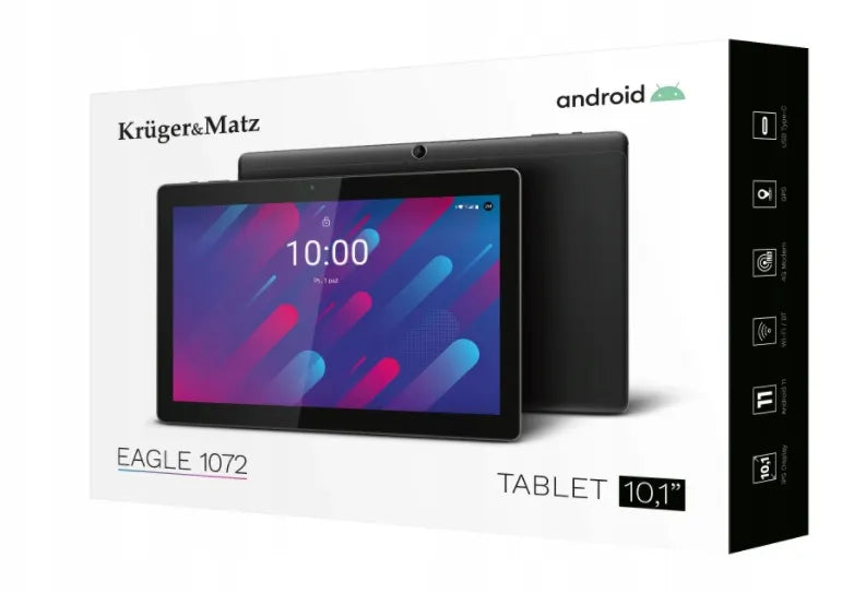 Planšetinis kompiuteris Kruger&Matz 10,1 col. EAGLE 1072 4/64