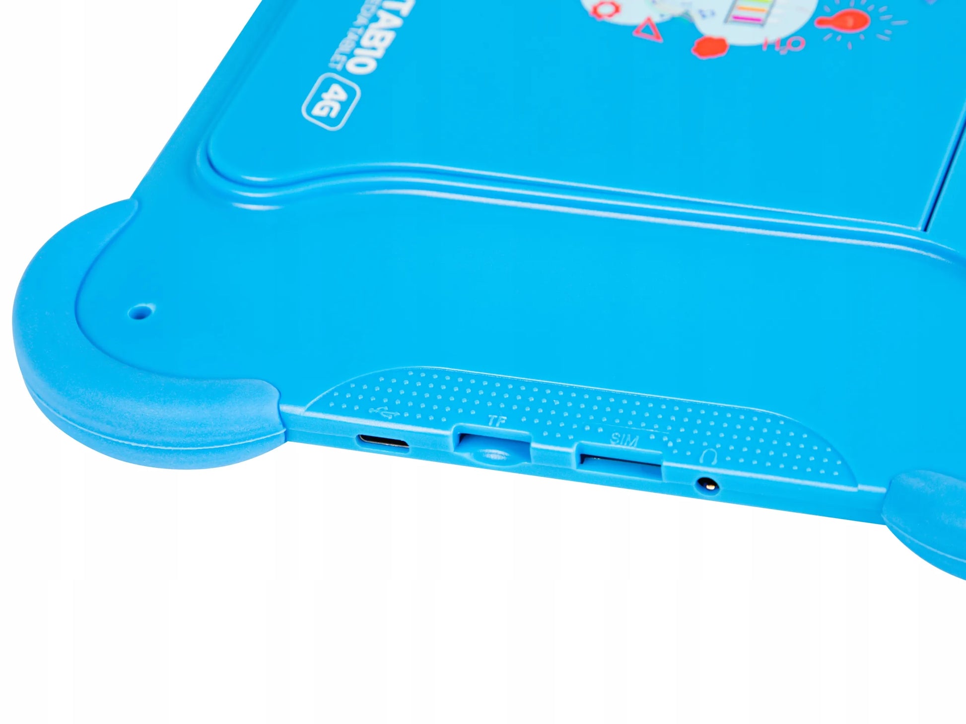 Planšetinis kompiuteris vaikams 10,1" LTE 4/64GB WiFi GPS su dėklu, edukacinis rinkinys, dovana