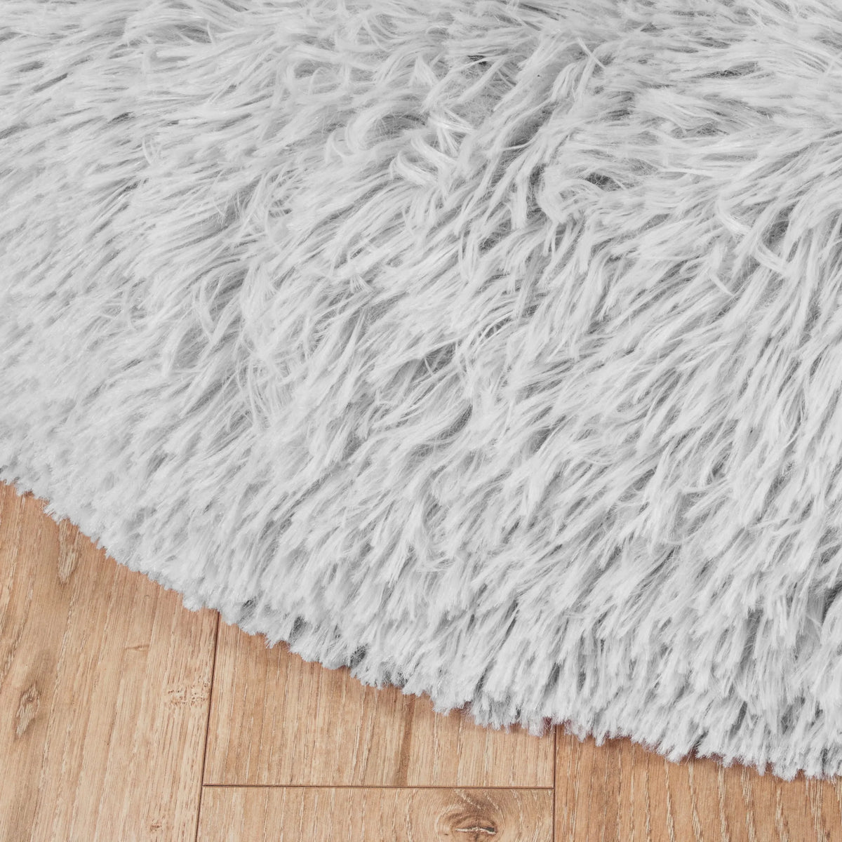 Pliušinė guolių vieta šunims ir katėms Shaggy 80 cm – minkšta, neslystanti, patogi