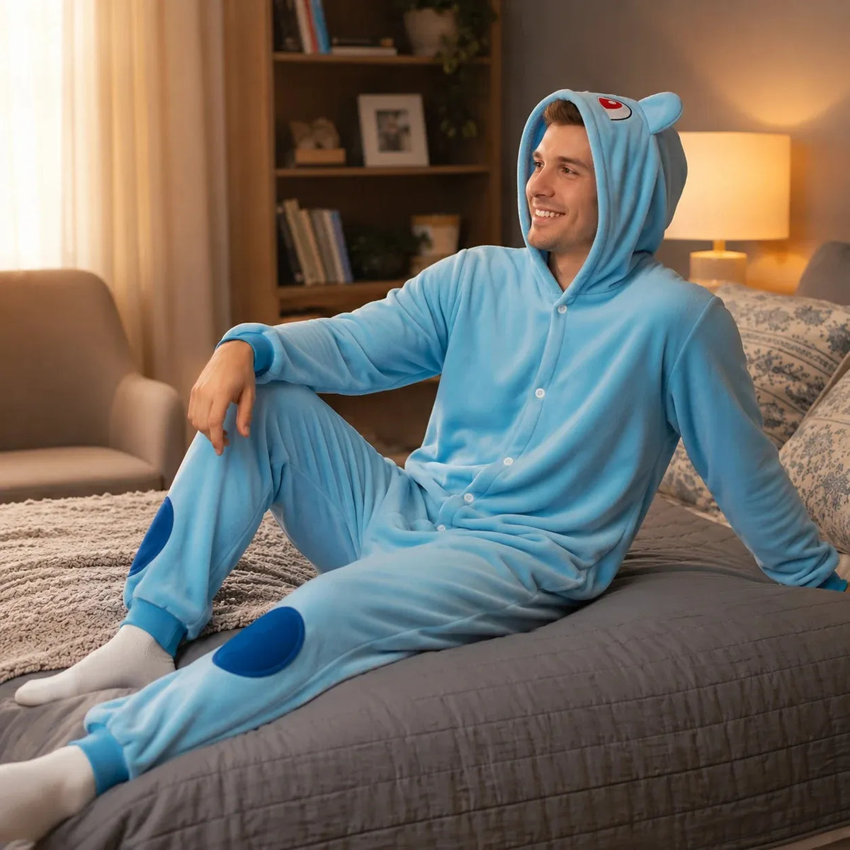 „Pokémon Bulbasaur“ kigurumi pižama, kostiumas, M dydis: 155–165 cm