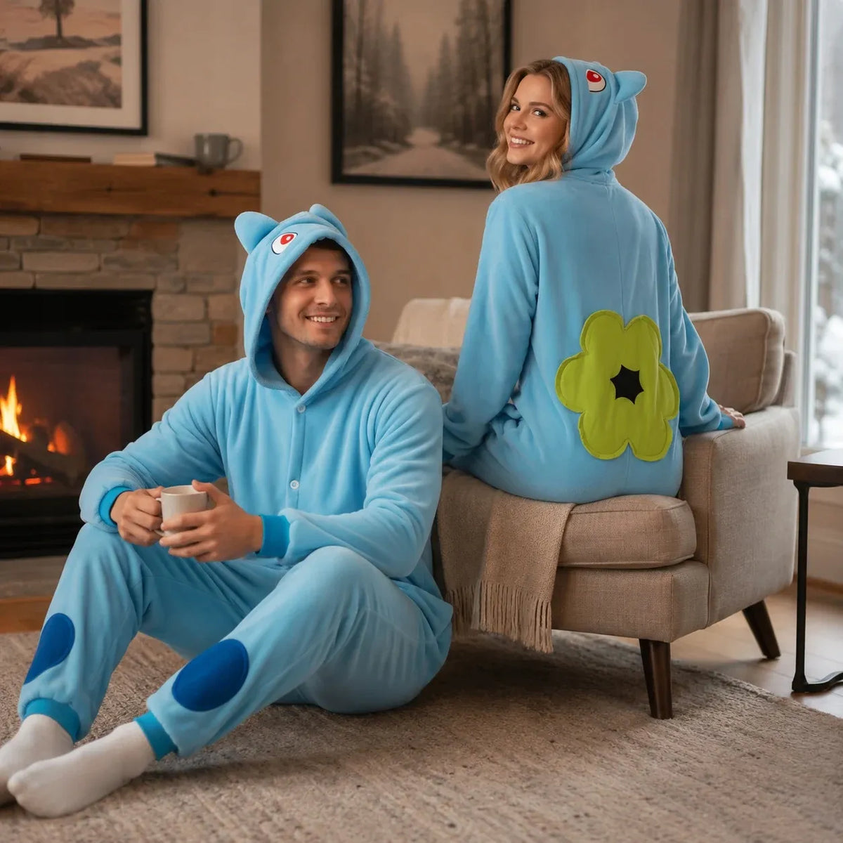„Pokémon Bulbasaur“ kigurumi pižama, kostiumas, M dydis: 155–165 cm