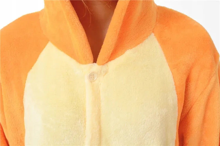 „Pokémon Charmander“ kigurumi pižama „Onesie“, kostiumas, M dydis, 155–165 cm