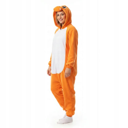 „Pokémon Charmander“ kigurumi pižama „Onesie“, kostiumas, M dydis, 155–165 cm