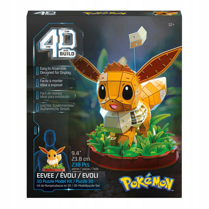 „Pokémon Eevee“ 4D BUILD 3D dėlionė, 238 detalės