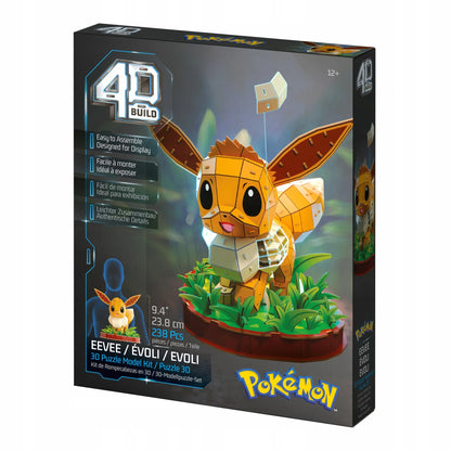 „Pokémon Eevee“ 4D BUILD 3D dėlionė, 238 detalės