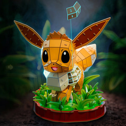 „Pokémon Eevee“ 4D BUILD 3D dėlionė, 238 detalės