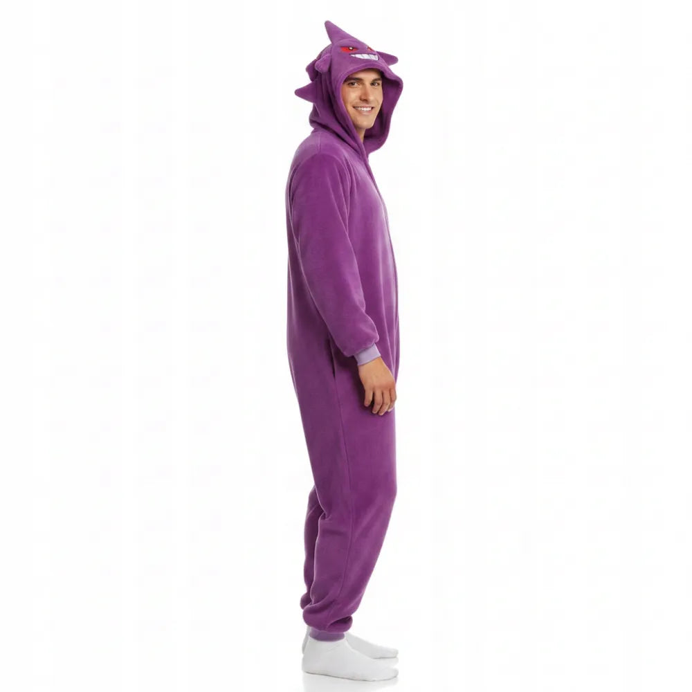 Pokemon Gengar „onesie“ kigurumi pižama, M dydis, 155–165 cm