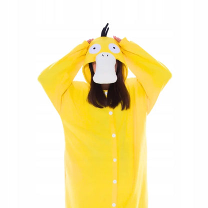 „Pokémon Psyduck“ kigurumi pižama-kostiumas, S dydis, 145–155 cm