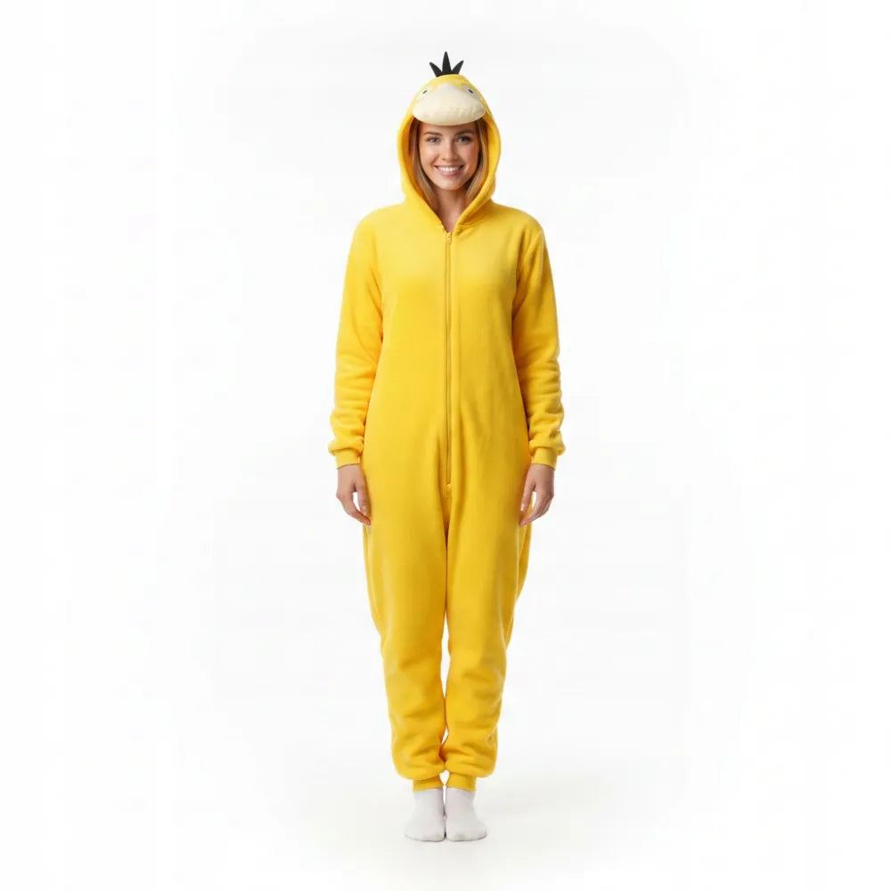 „Pokémon Psyduck“ kigurumi pižama-kostiumas, S dydis, 145–155 cm