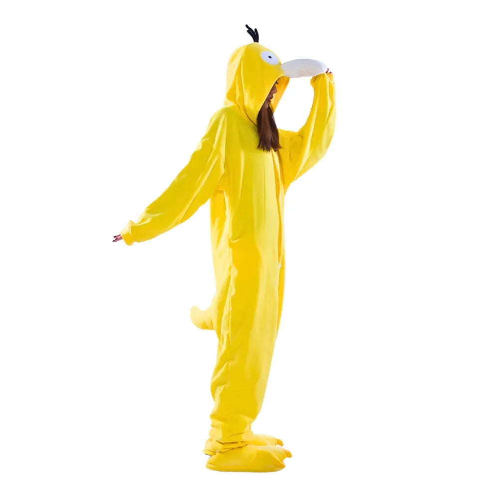 „Pokémon Psyduck“ kigurumi pižama-kostiumas, S dydis, 145–155 cm