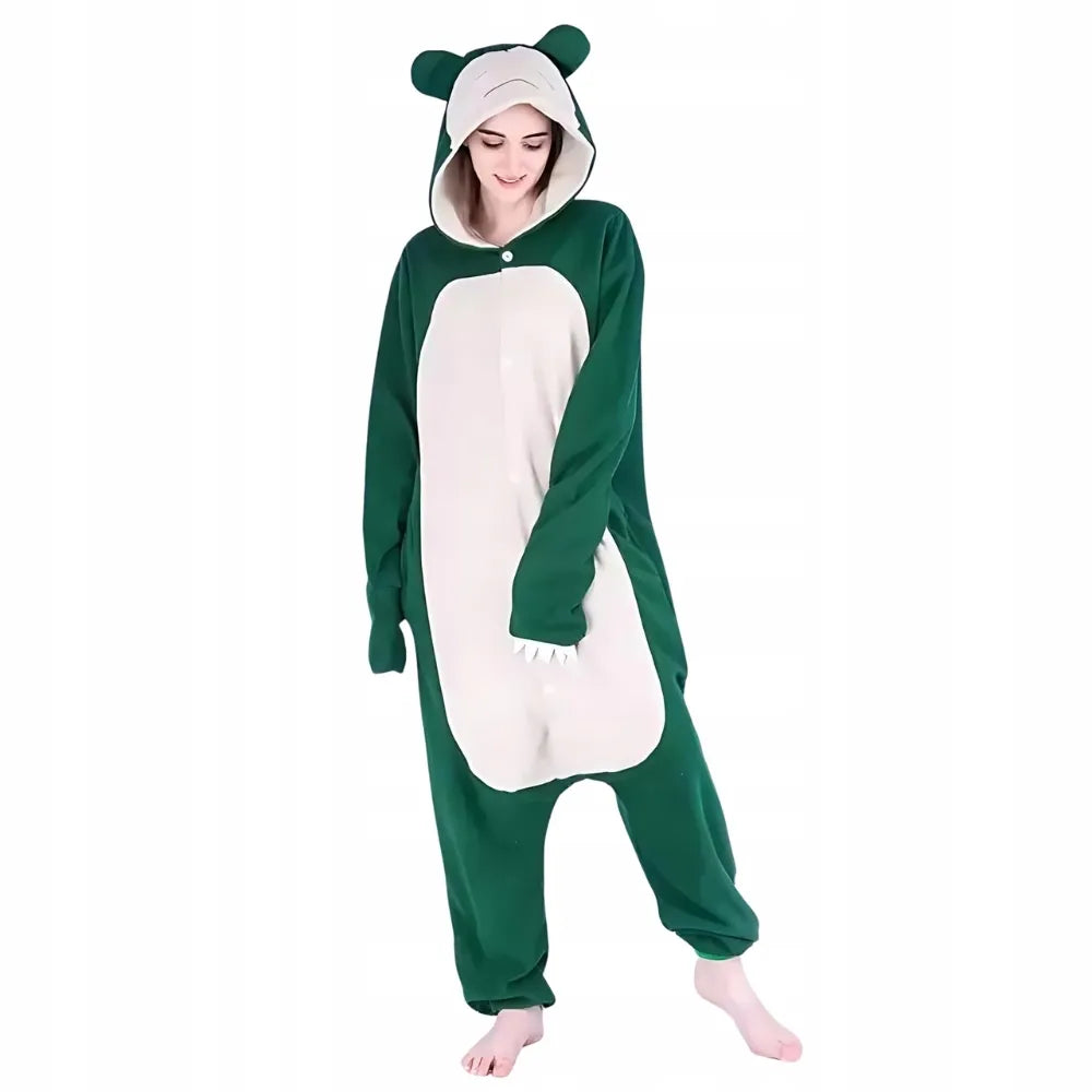 „Pokémon Snorlax“ kigurumi pižama, M dydis, 155–165 cm
