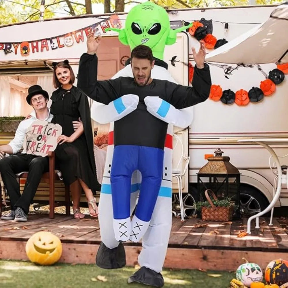 PRIPUČIAMAS ATEIVIO KOSTIUMAS UFO ATEIVIS KOSTIUMAS PRIPUČIAMAS APRANGOS HALLOWEEN
