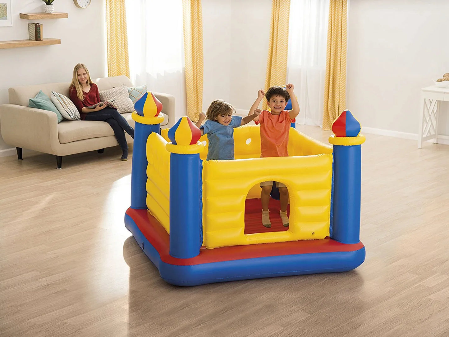 Pripučiamas batutas-pilis vaikams INTEX 175 cm 48259 3-6 metai dovana