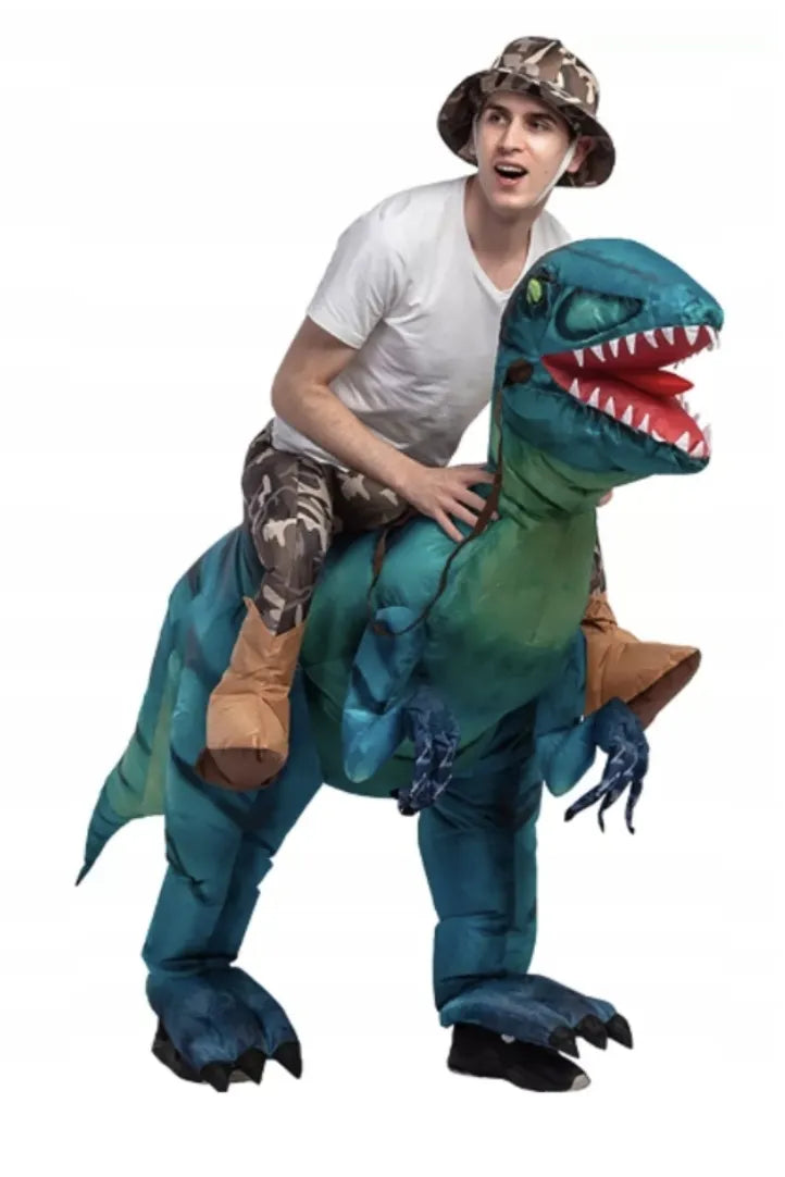 PRIPUČIAMAS DINOZAURO KOSTIUMAS 160-190 cm