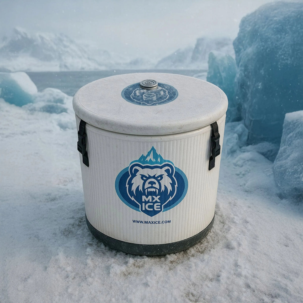 Pripučiamas ledo vonios baseinas „MEX ICE“, 460 l, regeneracijai ir krioterapijai, XL