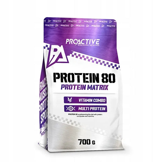 „ProActive Protein 80“ WPC baltymų mišinys su vitaminais, sūrios karamelės skonio, 700 g