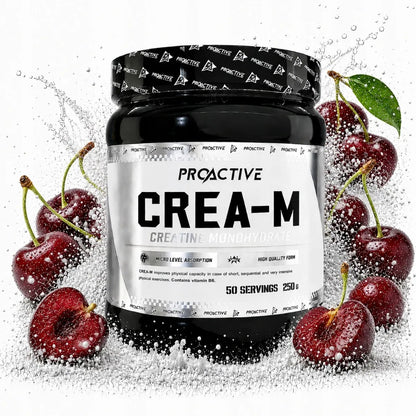 ProActive vyšnių skonio kreatino monohidrato milteliai, 250 g