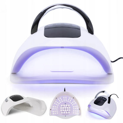 Profesionali UV/LED lempa nagams Allepaznokcie X19 MAX 258 W geliniam lakui ir geliui