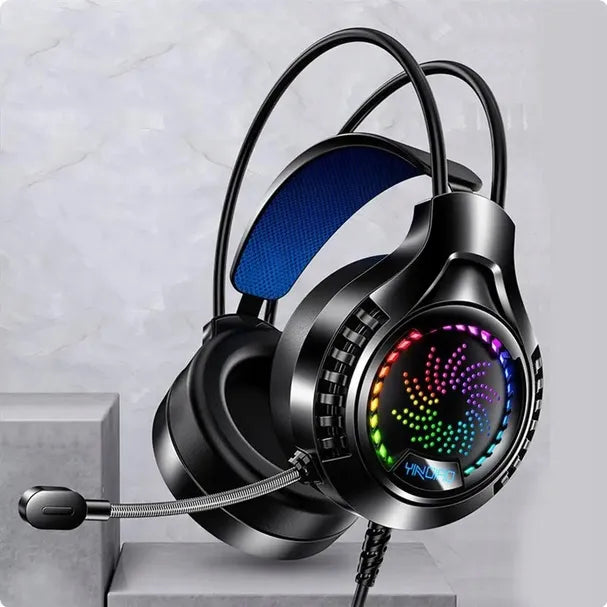 PROFESIONALIOS žaidimų ausinės Q7 su mikrofonu, skirtos PC, PS5, XBOX ONE