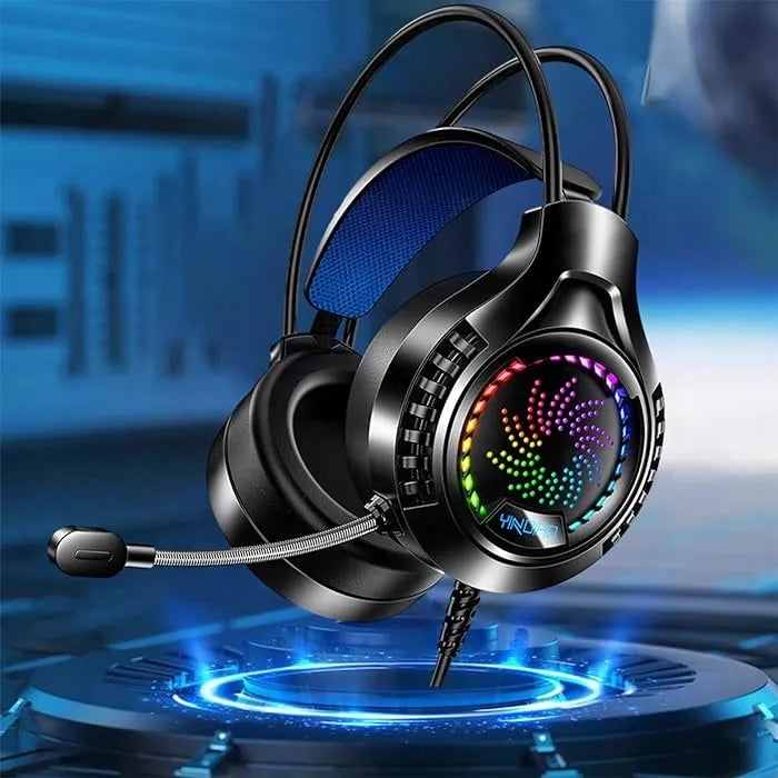 PROFESIONALIOS žaidimų ausinės Q7 su mikrofonu, skirtos PC, PS5, XBOX ONE