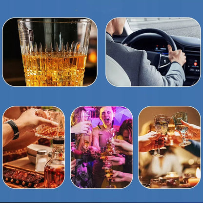 Profesionalus policijos elektrocheminis alkotesteris Zenwire AI be kandiklio su 6 kandikliais