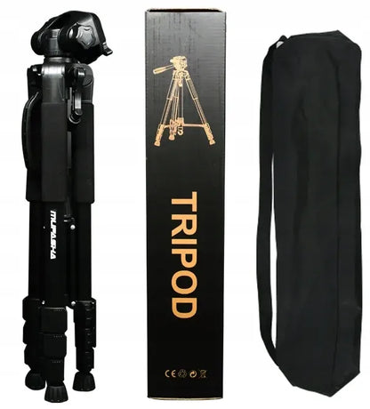 PROFESIONALUS TRIKOJIS FOTOGRAFAVIMUI su telefono laikikliu reguliuojamas stabilus 150 cm
