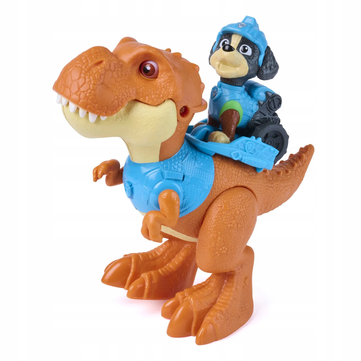 „Psi Patrol“ ir dinozaurai: Reksas su interaktyviuoju T-Rexu „Pup Pals“, 13 cm