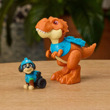 „Psi Patrol“ ir dinozaurai: Reksas su interaktyviuoju T-Rexu „Pup Pals“, 13 cm