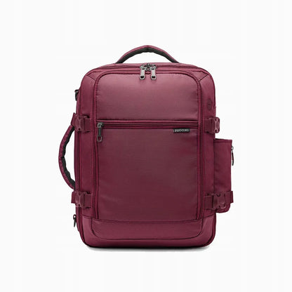 PUCCINI Easy Pack PM90172-3B bordo kelioninė kuprinė-krepšys, 24 l