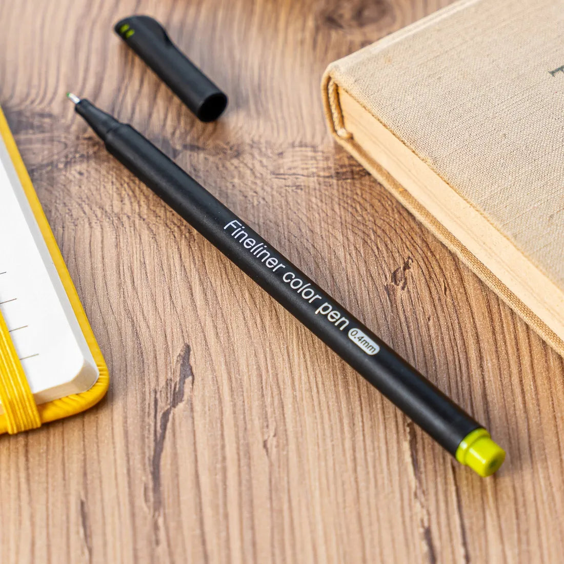 RAGI spalvoti kreipikliai, 36 vnt., 0,4 mm, piešimui ir eskizavimui